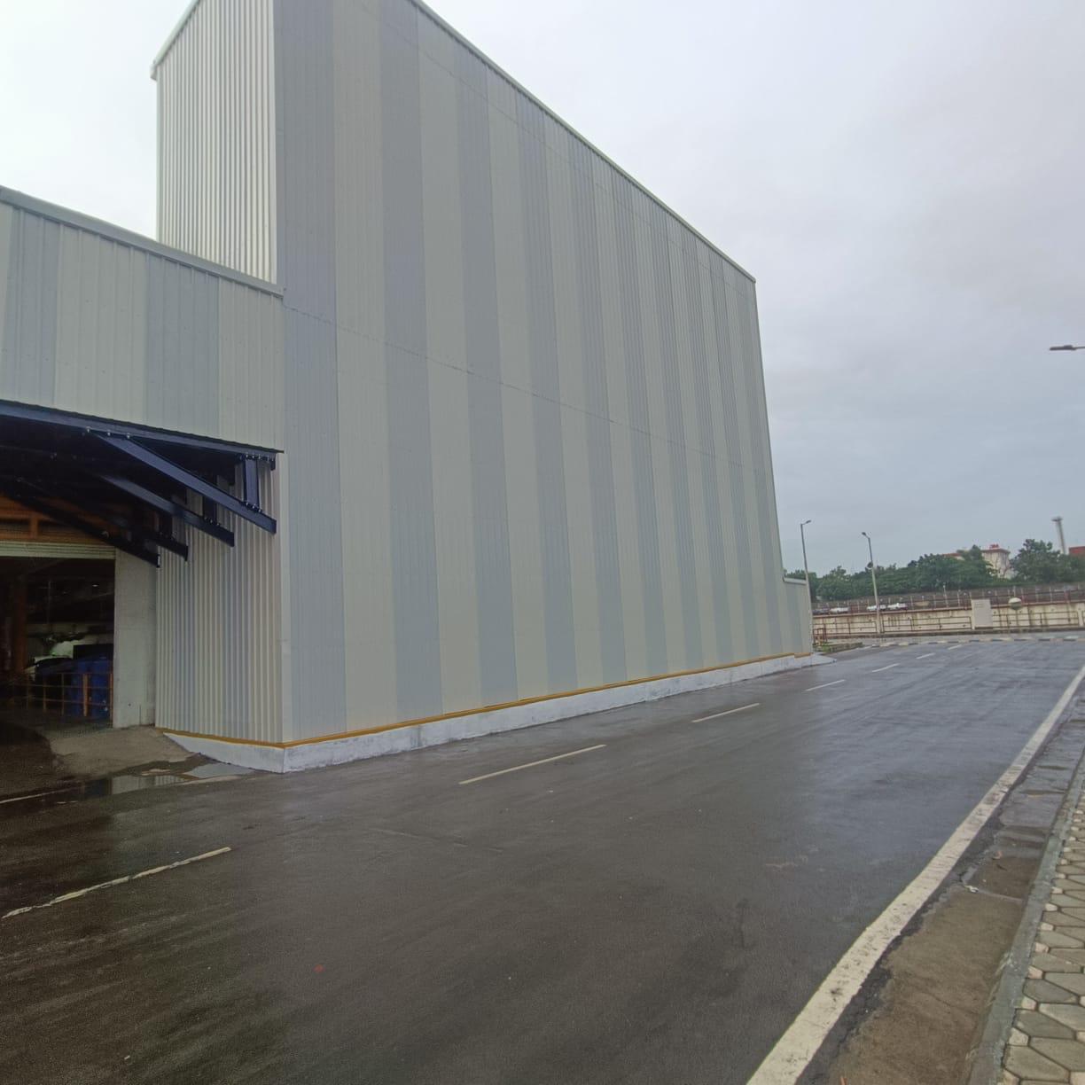 Industrial construction project