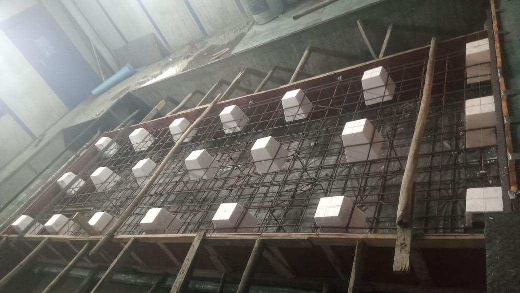 Industrial construction project
