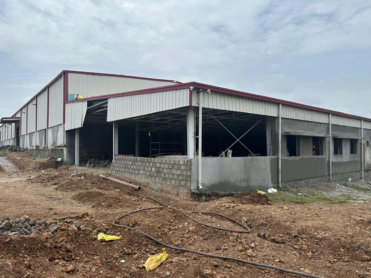 Industrial construction project
